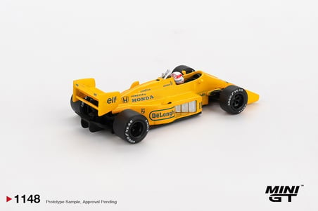 Mini GT 1/64 Lotus 99T #11 Satoru Nakajima 1987 Monaco Grand Prix MGT01148