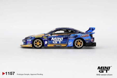 Mini GT 1/64 Nissan LB-Super Silhouette S15 Silvia Team MINI GT Liberty Walk 2025 Formula Drift MGT01157