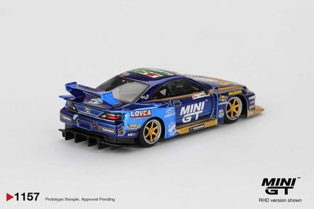 Mini GT 1/64 Nissan LB-Super Silhouette S15 Silvia Team MINI GT Liberty Walk 2025 Formula Drift MGT01157