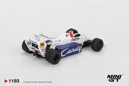 Mini GT Toleman TG184 #20 Johnny Cecotto 1984 Monaco Grand Prix 1193