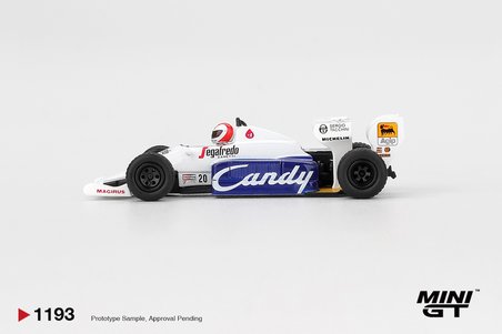 Mini GT Toleman TG184 #20 Johnny Cecotto 1984 Monaco Grand Prix 1193