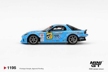 Mini GT 1:64 Mazda RX-7 FD3S RE-Amemiya 2025 D1GP Drift Yarış Aracı RHD MGT01195