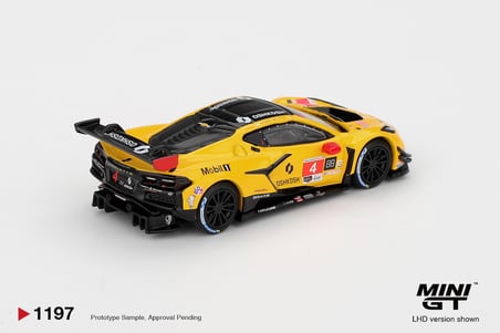 Mini GT 1:64 Chevrolet Corvette Z06 GT3.R #4 2025 Daytona 24H MGT01197 Model Araba