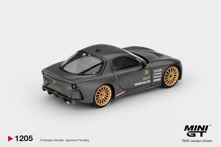 Mini GT 1:64 Mazda RX-7 RE Amemiya GT300 Carbon Widebody TAS 2025 MGT01205 Model Araba