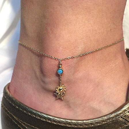 Güneş ve Yıldızlı Halhal