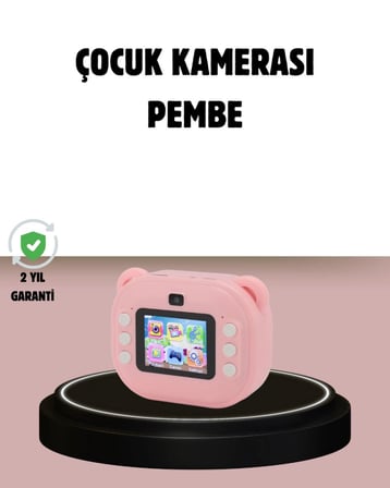 Anında Baskı Özellikli Şipşak Kamera 24mp Hd Çift Lensli Ve 32gb Hafızalı