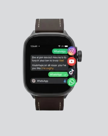 Sım Kartlı Akıllı Saat Gps Wifi Bluetooth Destekli