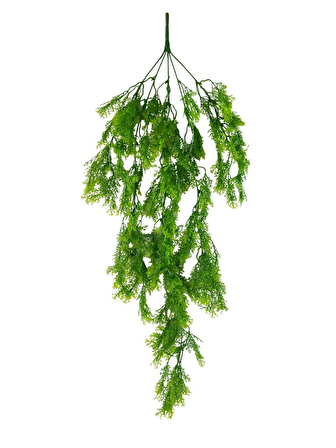 Yapay Çiçek Sarkan Fesleğen 5 Dal 60cm Yeşil Yapay Sarmaşık