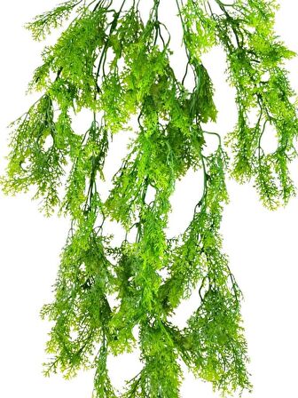 Yapay Çiçek Sarkan Fesleğen 5 Dal 60cm Yeşil Yapay Sarmaşık