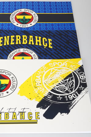 x Dekomus Lisanslı Fenerbahçe Büyük Boy Resim Defteri 24x34 cm 15 Yaprak Tek Adet 
