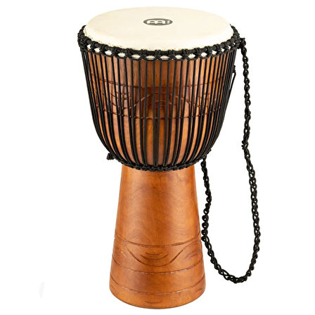 Meinl ADJ2-L+BAG African Style Rope Tuned Series Large 12\" Djembe (Brown)