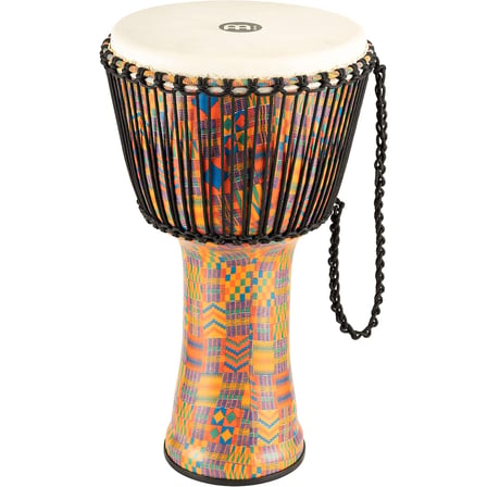 Meinl PADJ2-XL-G Travel Series X Large 14" Djembe "Kenyan Quilt"