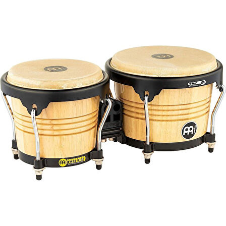 Meinl FWB190NT Free Ride Series 6.75\" / 8\" Bongo Set (Natural)