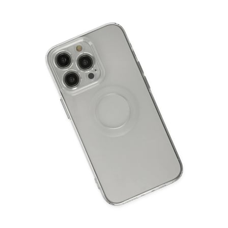 Apple iPhone 14 Pro Kılıf Santa Lens Silikon - Şeffaf