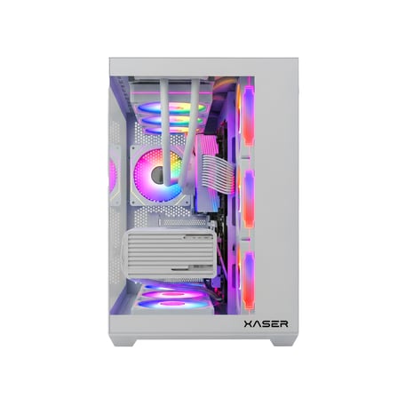 Xaser Kratos X180 Intel Ultra 5 225F 32GB DDR5 Ram 1TB M.2 NVMe SSD 16GB RTX5060Ti Sıvı Soğutmalı Masaüstü Oyuncu Bilgisayarı
