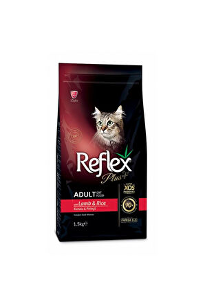 Reflex Plus Kuzulu ve Pirinçli Yetişkin Kedi Maması 15 Kg