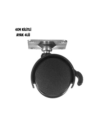 Kilitli 4cm Ayak