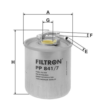 PP841/7 - Yakıt Filtresi - Filtron