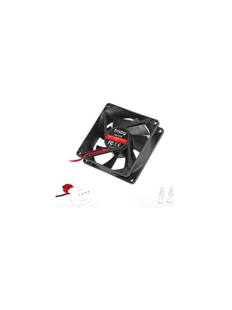 Frisby Fcl-F8B 8Cm Siyah Kasa Fanı (80 X 80 X 25 (Mm))