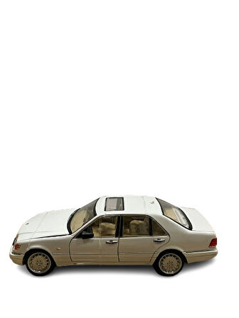 Hobbiez World  (W140) Die-Cast Mercedes Model Araba – 1:24 Ölçek