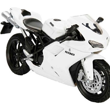 Sun-Nry-1/12 Motor Ducati 1198 Beyaz