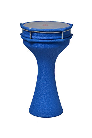 SAZ 840A-BL Alüminyum Darbuka Krokodil Mavi 20cm