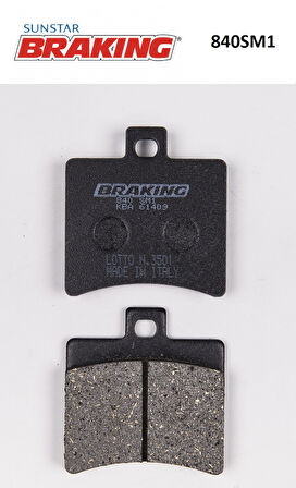 YARI METALİK ARKA FREN BALATASI / APRILIA / SCARABEO IE / 200cc / ARKA  / 2002-2003-2004-2005-2006-2007-2008-2009-2010-2011-2012-2013-2014-2015-2016