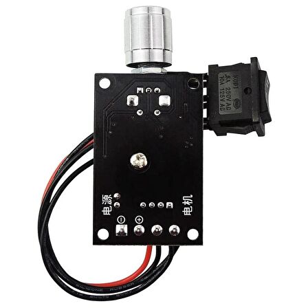 6V 12V 24V 3A 80W Ayarlanabilir Çift Yönlü PWM Motor Hız Kontrol Modülü