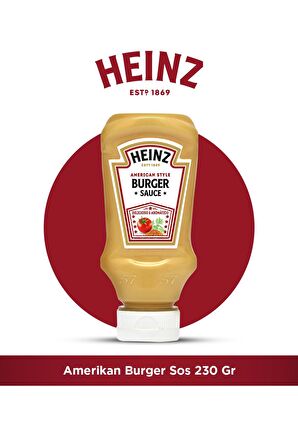 Heinz Amerikan Burger Sos 230 Gr