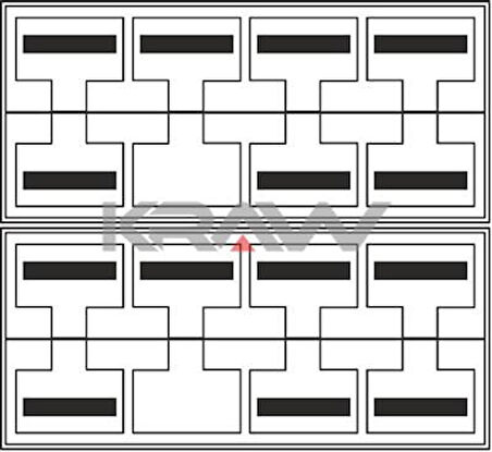CAM KALDIRMA ANAHTARI OPEL VECTRA A DÖRTLÜ