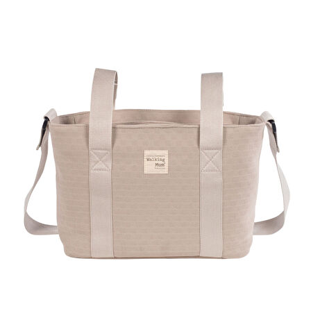 Walking Mum Eco Mum Crossbody Bebek Bakım Çantası Apricot