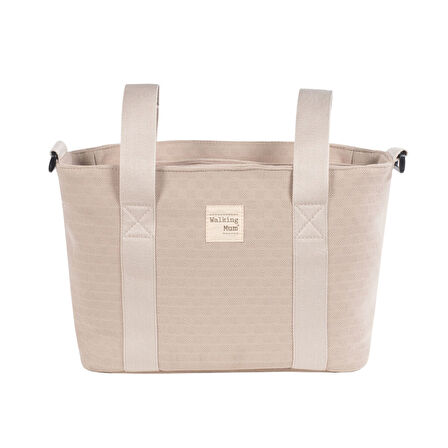 Walking Mum Eco Mum Crossbody Bebek Bakım Çantası Apricot