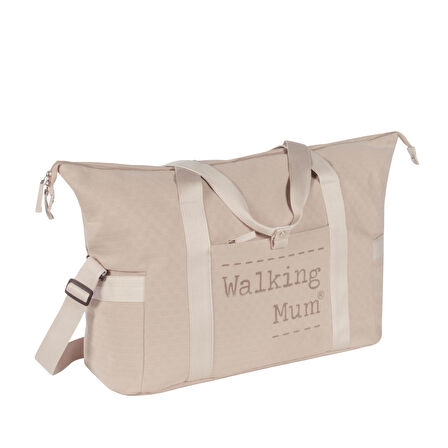 Walking Mum Eco Mum XL Bebek Bakım Seyahat Çantası Apricot