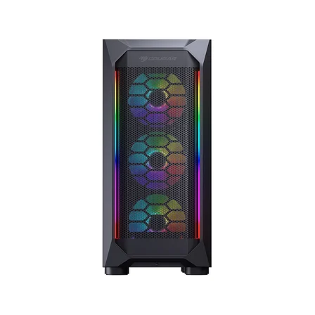 Cougar Mx410 Mesh-G Rgb Cougar Xtc650 650W 80+ Power Supply Boş Bilgisayar Kasası