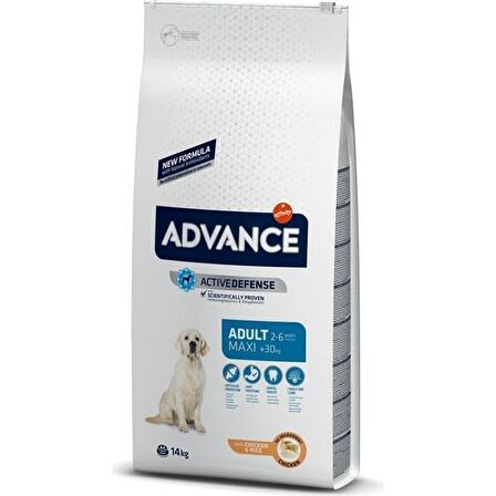 Advance Tavuklu Büyük Irk Yetişkin Kuru Köpek Maması 14 kg