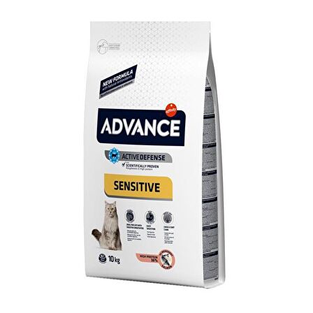 Advance Adult Sensitive Somonlu Yetişkin Kedi Maması 10 Kg