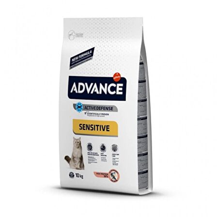 Advance Somonlu Sensitive Yetişkin Kedi Maması 1 kg Açık Paket