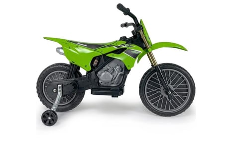 Kawasaki KX85 Lisanslı 12V Çocuk Motosikleti / Cross - Yeşil (103 x 52 x 65.5 cm)