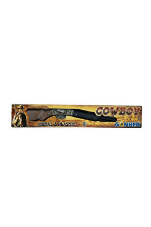 Gonher Cowboy Rifle 8 Sh. Plastic Double Barrel