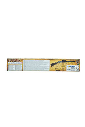 Gonher Cowboy Rifle 8 Sh. Plastic Double Barrel