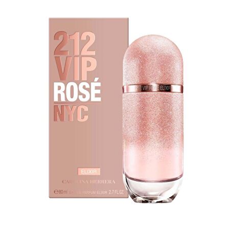 Carolina Herrera 212 Vip Rose Elixir Edp 80 Ml