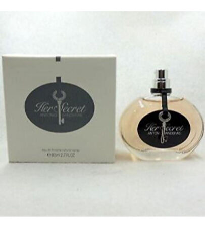 Antonio Banderas Her Secret Refill Edt 80 ml