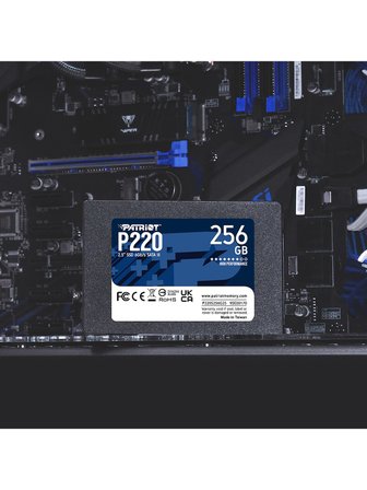 Patriot 256Gb P220 550-490Mb-S 2.5" Sata3 P220S256G25 Ssd Disk