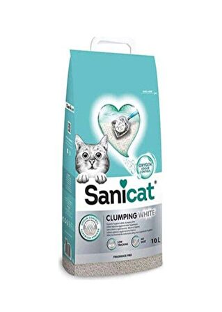 Sanicat Clumping White Kedi Kumu 10 Lt