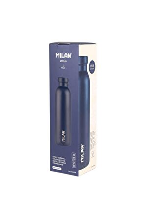 Mılan 643020b 1918 Lacivert Paslanmaz Izotermal Matara 591ml