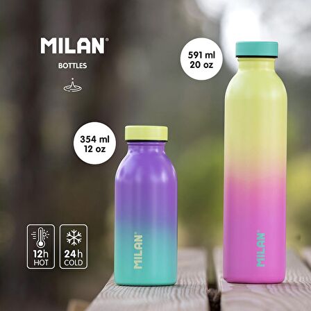 MILAN 643012SN SUNSET PASLANMAZ TERMOS MATARA 354ML