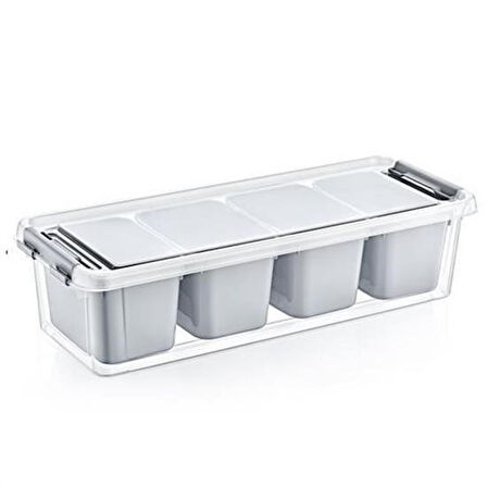 CT-STONES® 4 Bölmeli Derin Grand Organizer