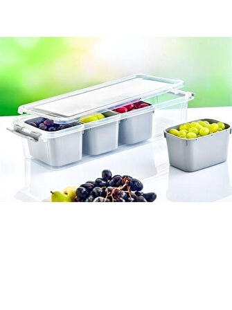 CT-STONES® 4 Bölmeli Derin Grand Organizer