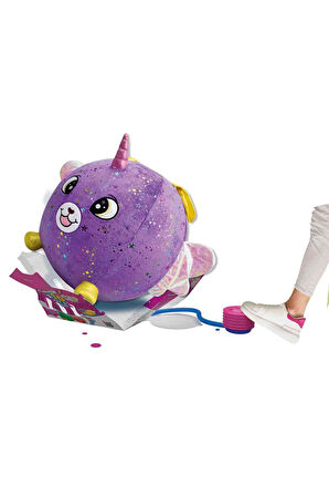 Şişir, Oyna, Eğlen: Peluş Mor Köpek XXL Shiny Corns ile Unutulmaz Anlar