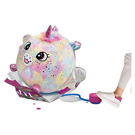 SUN-EOL-PELUS BIGGIES SHINYCORNS RAINBOW UNICORN  SIZE-XXL BIG001-UR